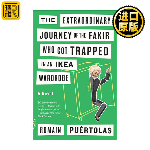英文原版 The Extraordinary Journey of the Fakir Who Got Trapped in an Ikea Wardrobe Vintage Contemporaries 困在宜家衣柜