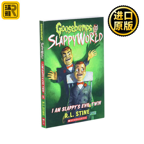英文原版 Goosebumps SlappyWorld #3 I Am Slappy's Evil Twin 鸡皮疙瘩第二季3 英文版 Stine, R. L. 进口英语原版书籍