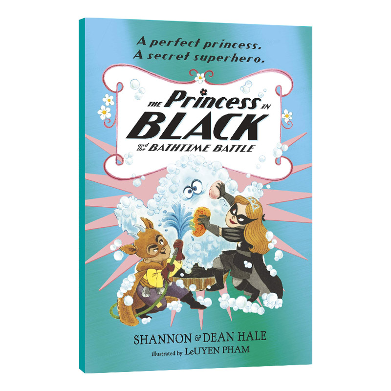 The Princess in Black and the Bathtime Battle 黑衣公主7 沐浴之战 英文原版