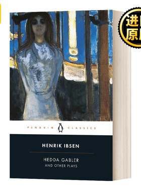 Hedda Gabler And Other Plays 易卜生黑经典 英文原版