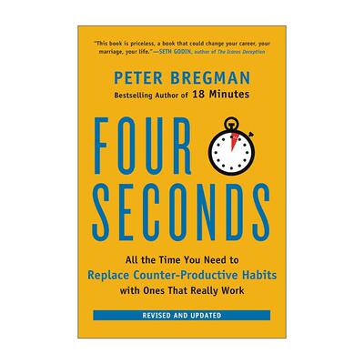 英文原版 Four Seconds 4秒钟改掉坏习惯 英文版 进口英语原版书籍