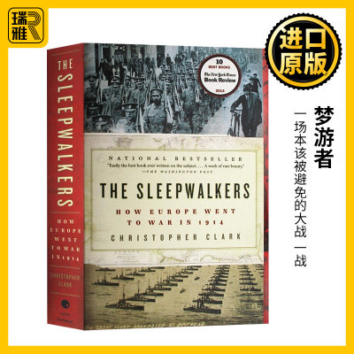 梦游者 英文原版 The Sleepwalkers 1914年欧洲如何走向一战 英文版历史书 Christopher Clark 克里斯托弗·克拉克 进口英语书籍