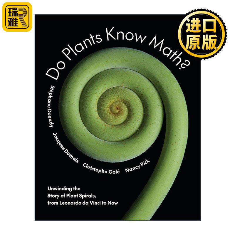 英文原版 Do Plants Know Math 植物懂数学吗 解开达芬奇至今植物螺旋的故事 几何学 精装 普林斯顿大学出版社 进口英语原版书籍