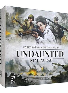 英文原版 Undaunted Stalingrad 无畏战场 斯大林格勒 Osprey双人桌游战争兵棋 英文版 进口英语原版书籍