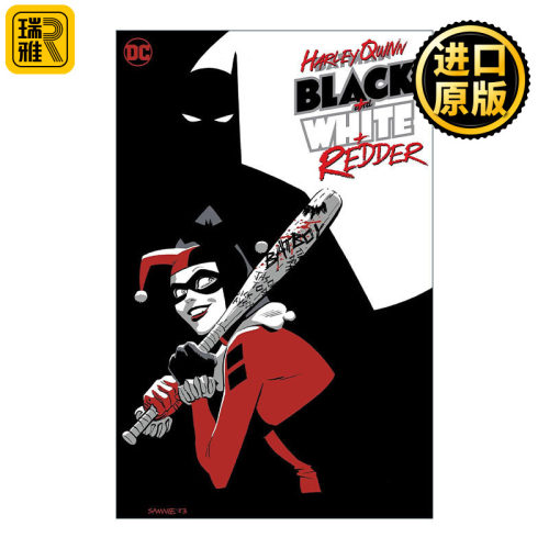 英文原版 Harley Quinn Black+White+Redder 哈莉·奎茵 黑 白 红 DC漫画 Chip Zdarsky 英文版 进口英语原版书籍