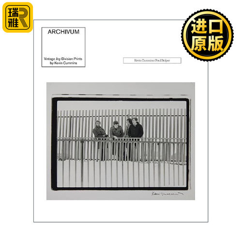 英文原版 Archivum Vintage Joy Division Prints 档案 快乐分裂乐队复古摄影集 精装 后朋克视觉文化 英文版 进口英语原版书籍