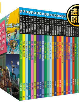 A to Z Mysteries Boxed Set 字母之谜神秘案件系列26册盒装套装 新版