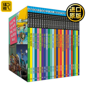 Set 新版 Boxed 套装 Mysteries 字母之谜神秘案件系列26册盒装