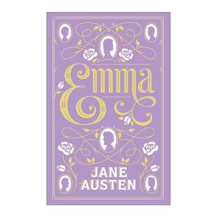 英文原版 Emma 艾玛 皮革精装收藏版 巴诺经典 英文版 进口英语原版书籍