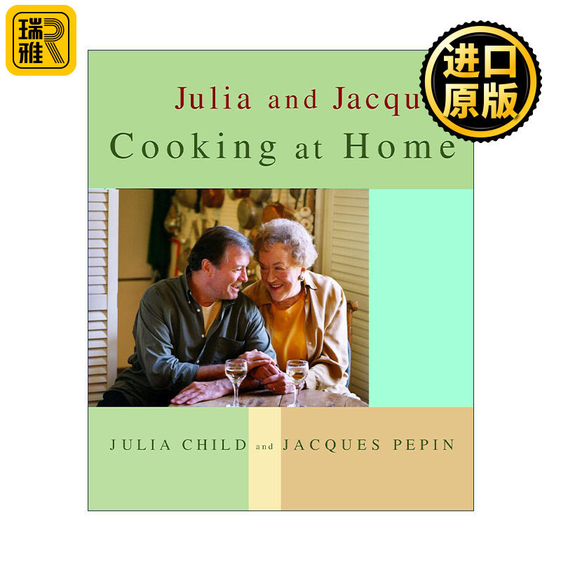 Julia and Jacques Cooking at Home 在家做饭 日常食谱 掌握烹饪法国菜的艺术作者 精装