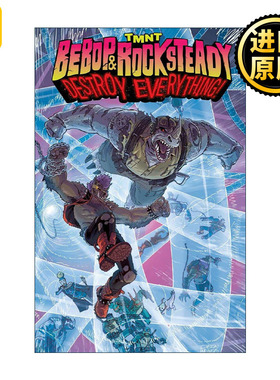 英文原版 Teenage Mutant Ninja Turtles Bebop & Rocksteady Destroy Everything 忍者神龟 贝波普和洛克斯泰迪摧毁一切