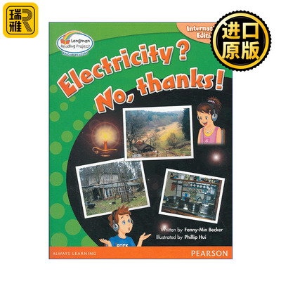 Bright Readers L4: Electricity? No, Thanks! 小学英语分级阅读绘本4级 电? 不,谢谢!