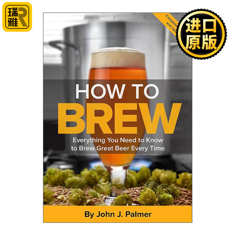 英文原版 How To Brew 酿造啤酒指南 第4版 英文版 进口英语原版书籍
