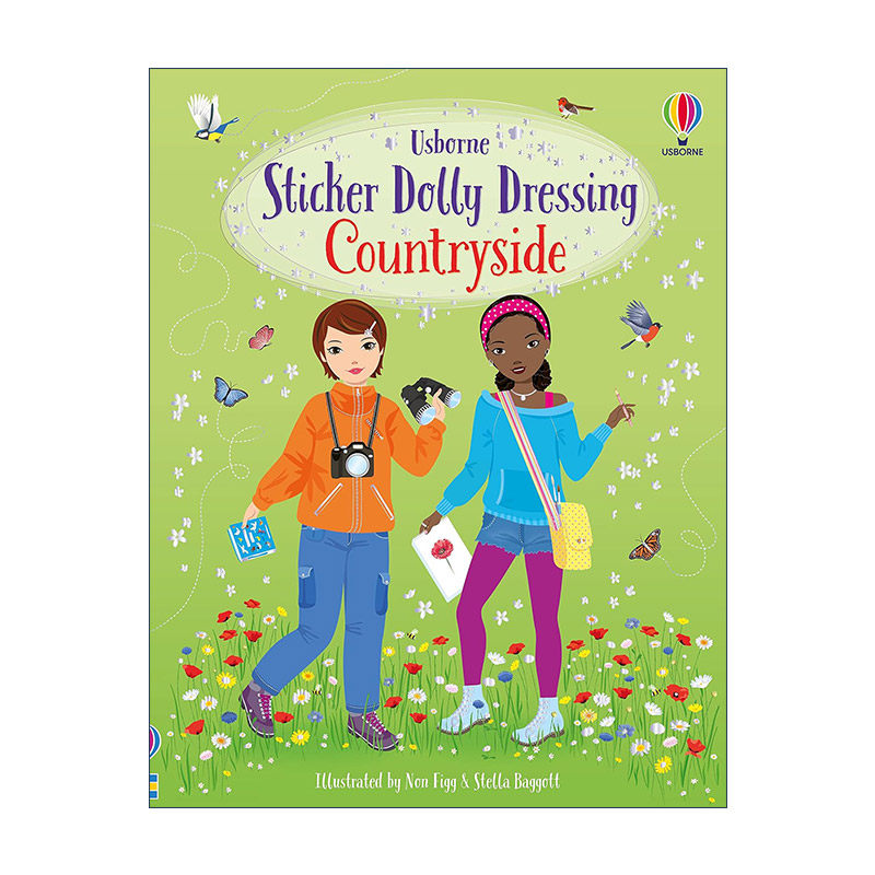 sticker dolly dressing countryside 英文原版