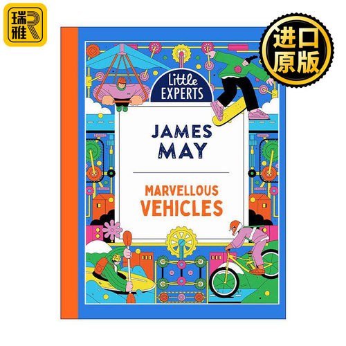 英文原版 Little Experts Marvellous Vehicles 小专家系列 神奇的交通工具 儿童精装插画科普书 英文版 进口英语原版书籍