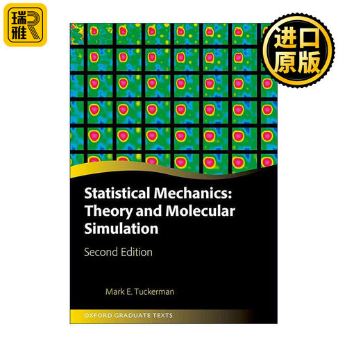 英文原版 Statistical Mechanics 统计力学 理论和分子模拟 第二版 精装 Mark E Tuckerman 英文版 进口英语原版书籍