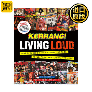 凯尔朗 Loud 大声生活 庆祝Kerrang成立40周年 Kerrang 精装 Living