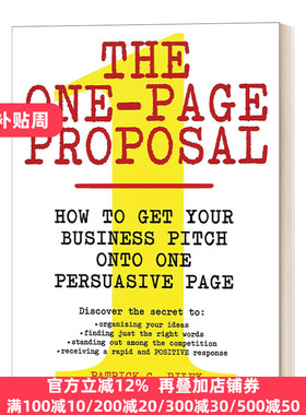 The OnePage Proposal