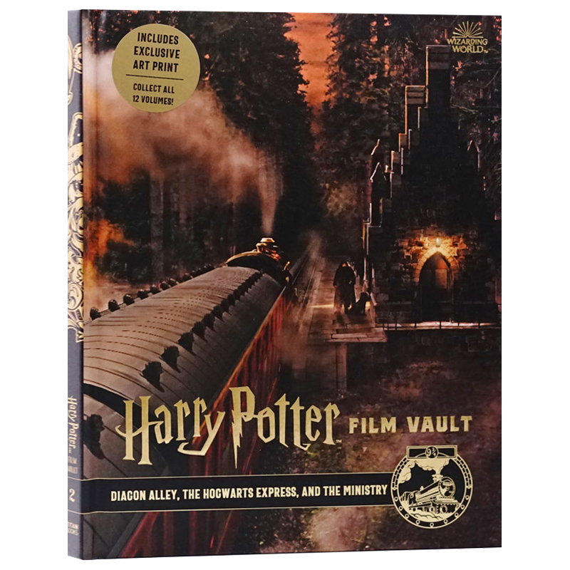 正版 Harry Potter The Film Vault Volume 2 哈利波特电影回顾设定集2