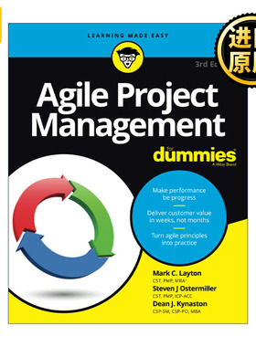 英文原版 Agile Project Management for Dummies 敏捷项目管理 达人迷 第3版 英文版 进口英语原版书籍