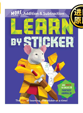 Learn by Sticker More Addition amp Subtraction 2