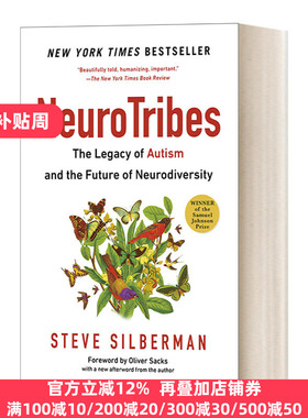 英文原版 NeuroTribes 神经部落 孤独症的遗产和神经多元化的未来 心理学 Steve Silberman 英文版 进口英语原版书籍