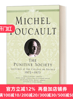 惩罚的社会 法兰西学院演讲系列 2 英文原版 The Punitive Society Lectures At The College De France 英文版 进口英语原版书籍