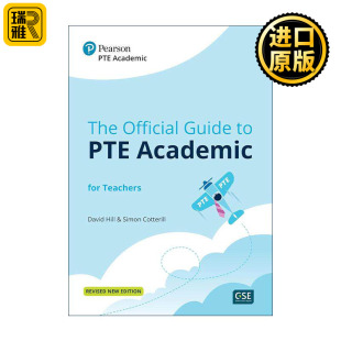 英文原版 Official Guide to PTE Academic for Teachers 官方指南PTE A教师在线实践和资源包 纸质书+在线资源+线上练习 英文版