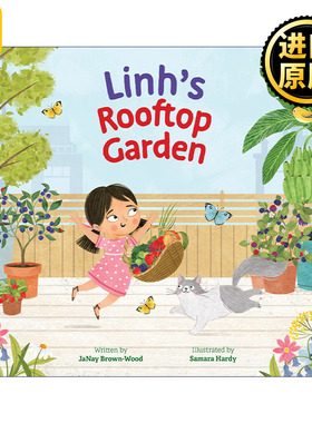 Linh's Rooftop Garden 英文原版儿童绘本