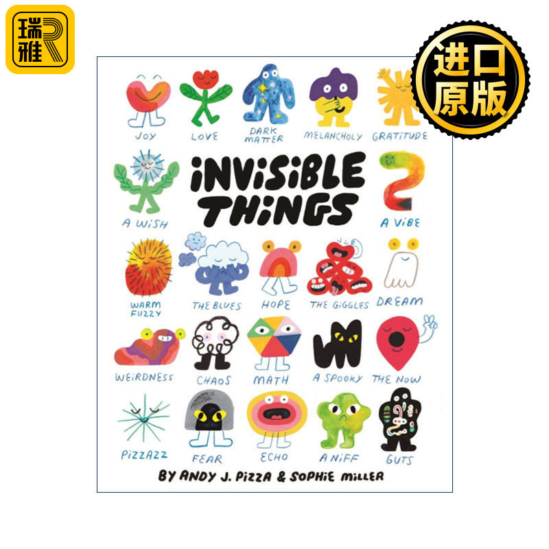 Invisible Things 看见看不见 精装图画书 儿童的感知与感受