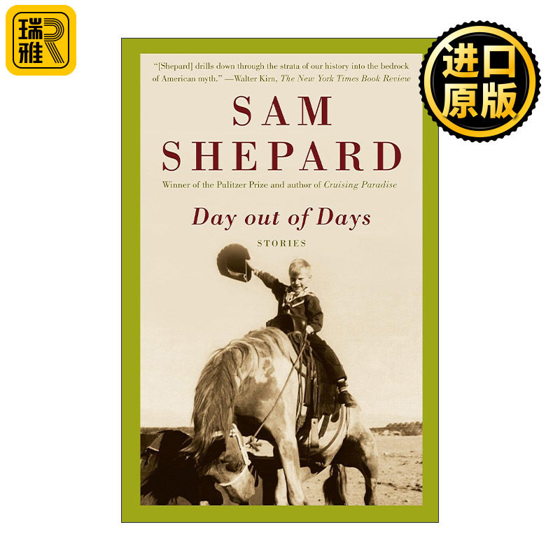 Day out of Days 日复一日 短篇小说集 普利策奖得主Sam Shepard