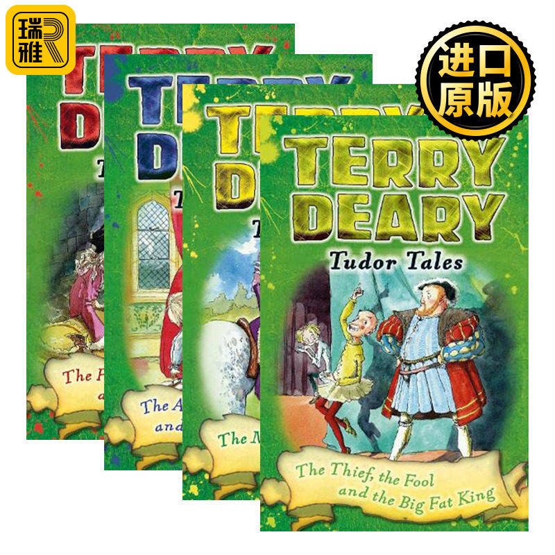 Terry Deary's Historical Talesy Tudor Tales 都铎王朝的故事4册