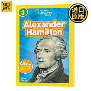 Hamilton 英文原版 Readers National 初阶 Geographic Kids 亚历山大汉密尔顿 进口英语书籍 Alexander 美国国家地理分级读物