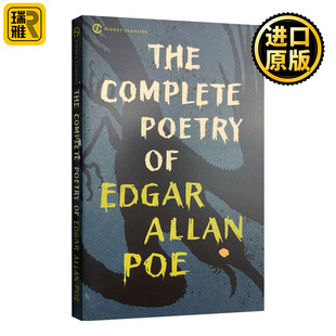钟声 The Poetry Complete 乌鸦 进口英语书籍 Edgar Poe 埃德加 Allan 爱伦坡诗歌全集 英文原版 致海伦