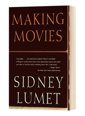 Sidney Lumet Making Movies 西德尼·吕美特谈拍电影 英文原版 英文版 Sidney Lumet 进口英语书籍
