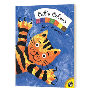 Cat's Colors Picture Puffin Books 猫的颜色 英文原版儿童绘本