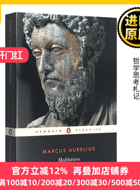 Meditations 沉思录 英文原版哲学书籍 马可奥勒留 Marcus Aurelius 企鹅经典 Penguin Classics 英文版进口英语书