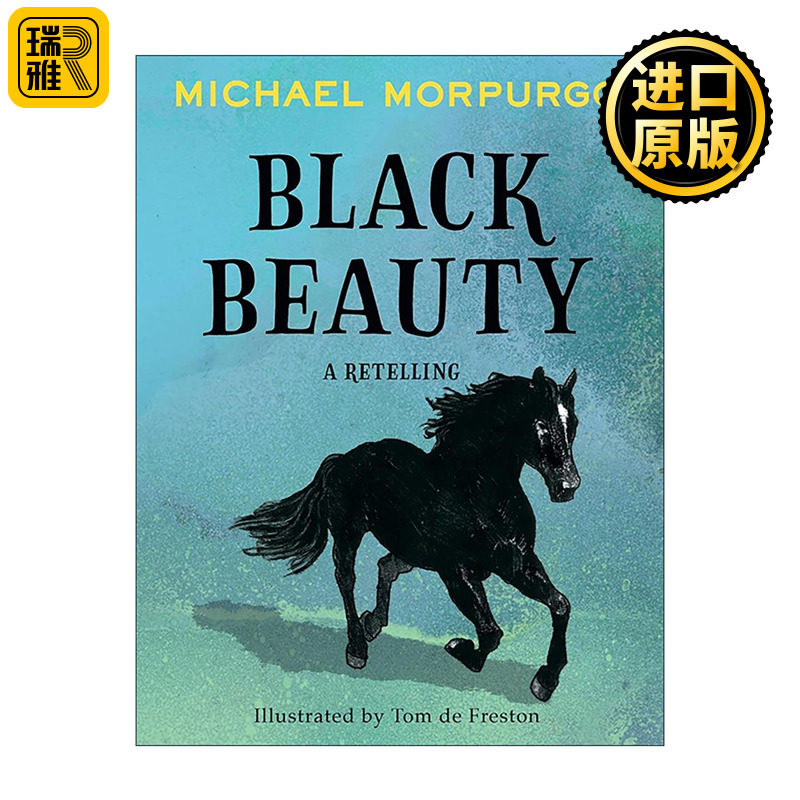 英文原版 Black Beauty 黑骏马 全新改写版精装 英国童书桂冠作家 Michael Morpurgo 迈克莫波格 英文版 进口英语原版书籍