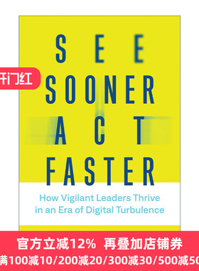 英文原版 See Sooner, Act Faster George S. Day