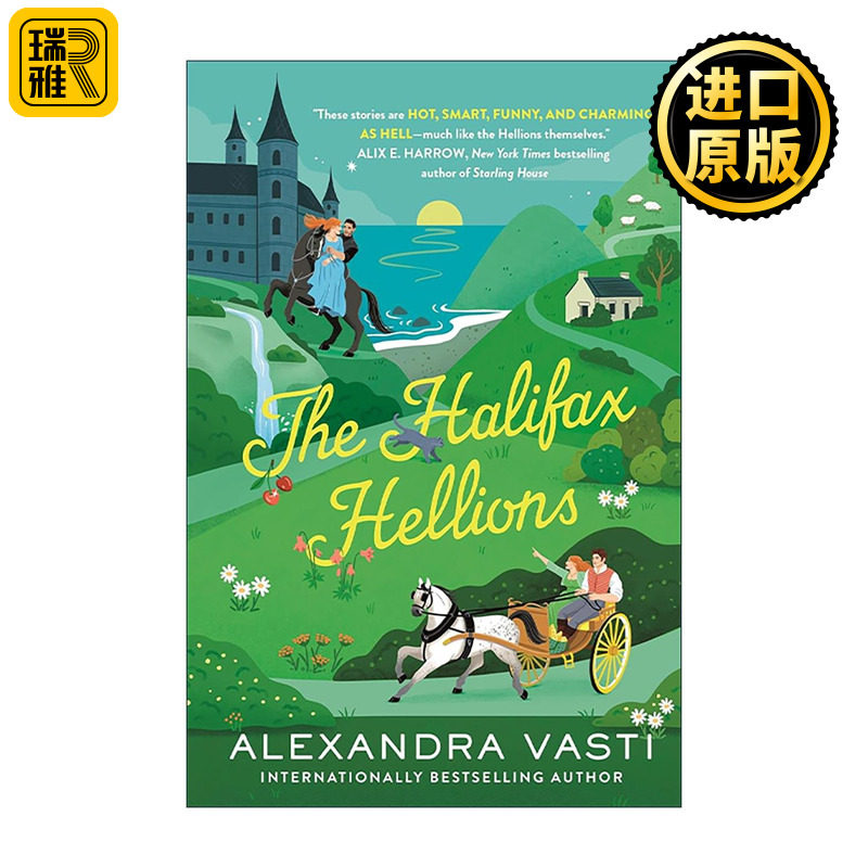 英文原版 The Halifax Hellions 叛逆双姝 摄政罗曼史小说 Alexandra Vasti 浪漫爱情 英文版 进口英语原版书籍