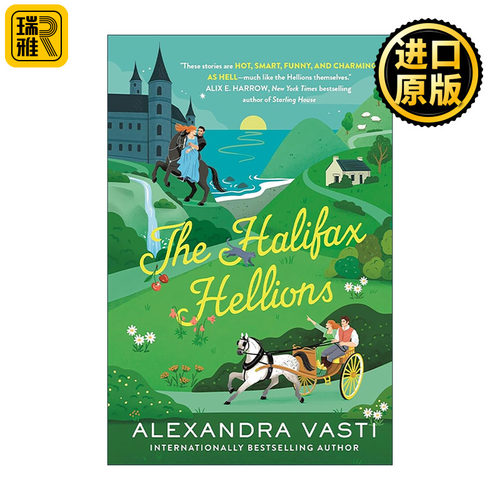 英文原版 The Halifax Hellions 叛逆双姝 摄政罗曼史小说 Alexandra Vasti 浪漫爱情 英文版 进口英语原版书籍