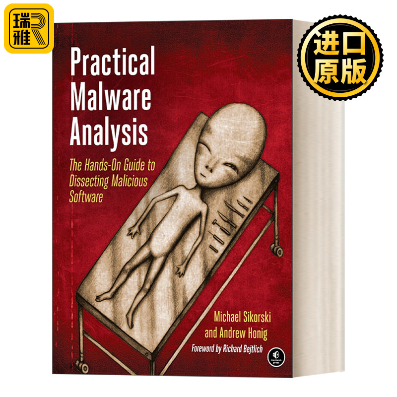英文原版 Practical Malware Analysis Michael Sikorski