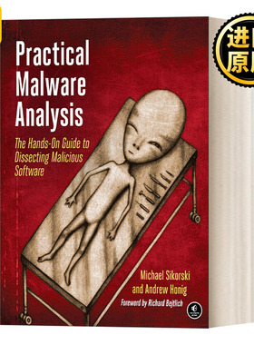 英文原版 Practical Malware Analysis Michael Sikorski