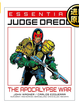 英文原版 Essential Judge Dredd the Apocalypse War 天启战争 特警判官漫画选集 英文版 进口英语原版书籍