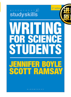 Writing for Science Students 这就是理科写作 Jennifer Boyle