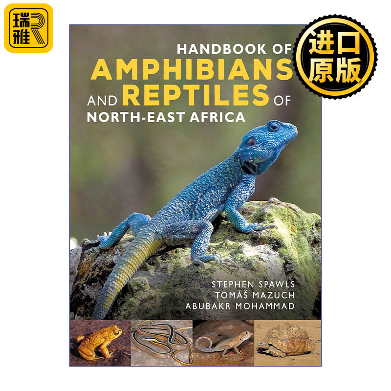 Handbook of Amphibians and Reptiles of Northeast Africa 非洲东北部两栖爬行动物手册 精装