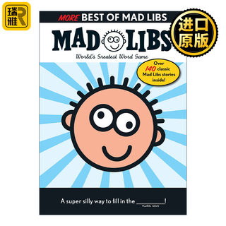 More Best of Mad Libs 更好的 疯狂填词游戏 英文原版