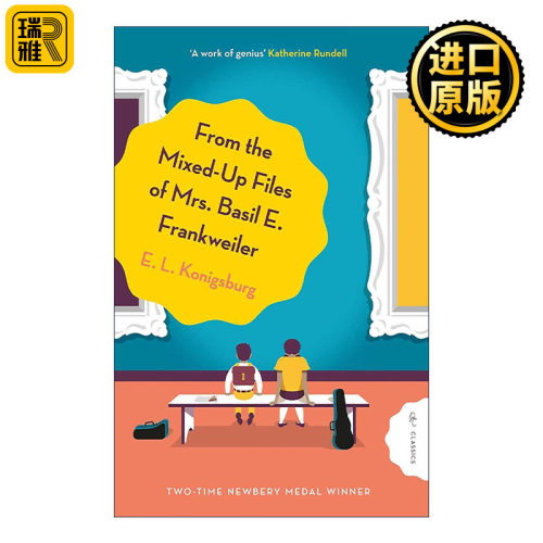 英文原版 From the Mixed-Up Files of Mrs. Basil E. Frankweiler 天使雕像 英版 E.L.柯尼斯柏格 纽伯瑞金奖 进口英语原版书籍