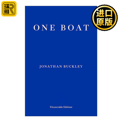 英文原版 One Boat 一艘船 Jonathan Buckley 小镇文学 英文版 进口英语原版书籍