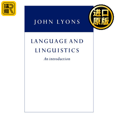 Language and Linguistics 语言和语言学 约翰·莱昂斯